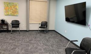 Group therapy room