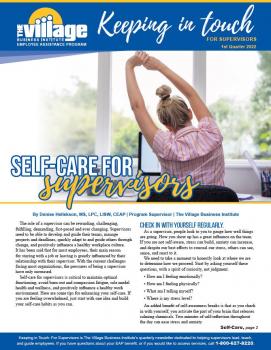 Self-Care for Supervisors