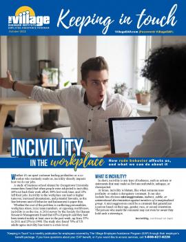 Incivility in the Workplace