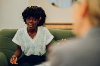 woman in therapy